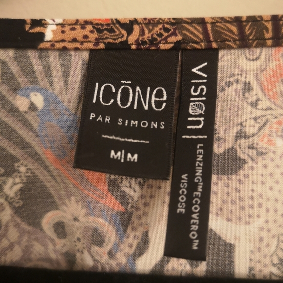 Cropped blouse with bell sleeves - Picture 3 of 4